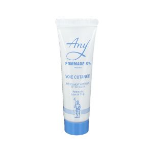 Any 8 Pour Cent Pommade 1 Tube(S) Polyethylene Basse Densite (Pebd) Aluminium De 25 G