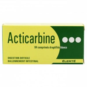 ACTICARBINE COMPRIME ENROBE B/84