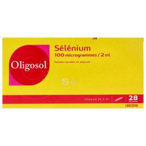 Selenium Oligosol Solution Buvable En Ampoule B/28