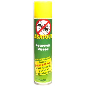 Abatout Anti-Puces & Fourmis Haute Remanance Liq Spray Aero 405 Ml 1