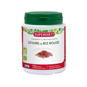 Super Diet - Levure de riz rouge - 150 gélules
