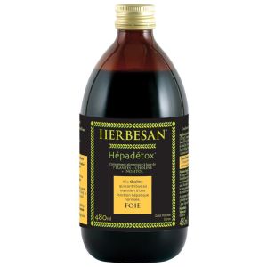 Herbesan Hepadetox Solution Buvable Pour Le Foie Sol Buv Flacon 480 Ml 1