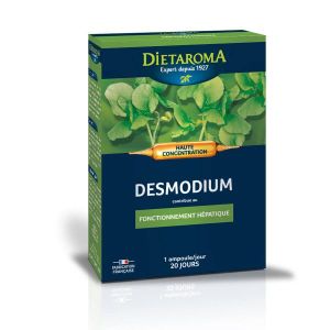 Dietaroma C.I.P Desmodium conventionnel - 20 ampoules de 10 ml