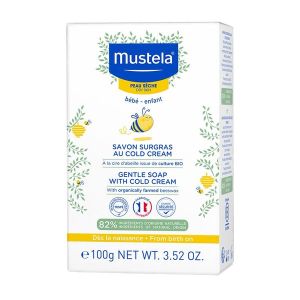 Mustela Bb Savon Nourrissant Au Cold Cream A L'Avocat Bio Et A La Cire D'Abeille 100 G 1