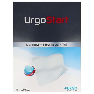 URGOSTART INTERFACE Interface lipido-colloïde souple imprégnée de TLC-NOSF, 15 cm x 20 cm, bt 16
