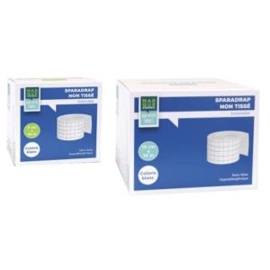 MARQUE CONSEIL SPARADRAP NON TISSE Sparadrap en non tissé, extensible, hypoallergénique, 5 cm x 10 m, unité