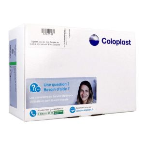 SENSURA CLICK POCHE FERMEE MIDI Poche fermée, filtre intégré, système 2 pièces, opaque, diamètre de l'anneau 40 mm (ref. 101549), bt 30