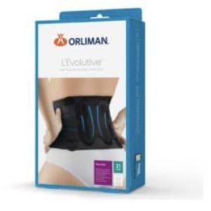 Orliman Ceinture De Soutien Lombaire Evolutive H21 75-90 Cm Noir T2 1