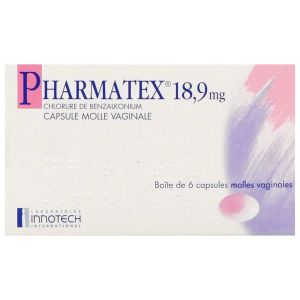 PHARMATEX 18,9 mg capsule molle vaginale B/6