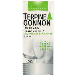 TERPINE GONNON Solution buvable 0,5 %, flacon 200 ml