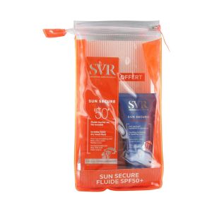 SVR Coffret Sun Secure Fluide Toucher Sec SPF 50+ 50 ml + Après-Soleil 50 ml Offert