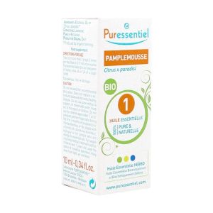 Puressentiel Huile Essentielle Bio Pamplemousse Flacon 10 Ml 1