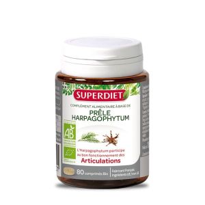 Prêle / harpagophytum Bio - 80 comprimés