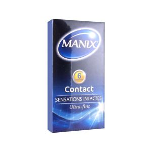 Manix Contact Preservatifs X6