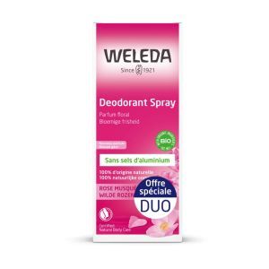 Weleda Duo Déodorant à la Rose - 2 x 100 ml