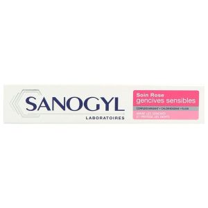 Sanogyl Rose Dentifrice Fluore Soin Des Gencives Pate Dent Tb 75 Ml 1