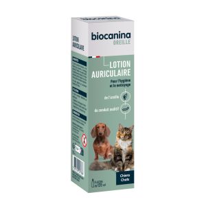 BIOANINA LOTION AURICULAIRE POUR CHIEN ET CHAT Lotion auriculaire pour chien et chat, fl 135 ml