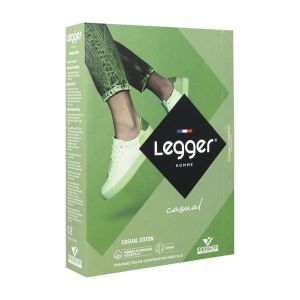 Innothera Legger Homme Casual Coton Chaussettes Classe Ii Pied Ferme Noir T3 Normal 2