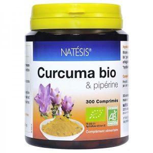 Natesis - Curcuma 300 mg BIO - 300 comprimés