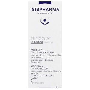 ISIS PHARMA GLYCO-A MEDIUM PEELING 12% CREME TUBE 30 ML 1