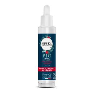 Nuska Huile capillaire protection couleur BIO - 50 ml