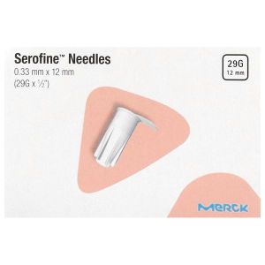 SEROFINE EASYPOD Aiguille pour dispositif d'injection Easypod, injecteur d'hormone de croissance, G29, 0,33 mm x 12 mm, bt 100
