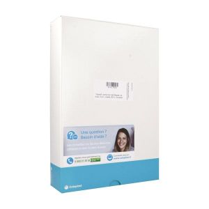 SENSURA MIO CLICK HAUT DEBIT POCHE MINI Poche ouverte vidable, système 2 pièces, haut débit, textile neutre opaque, diamètre 50 mm (ref. 186210), bt 10