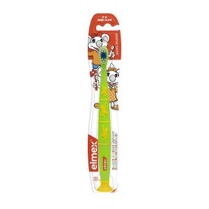ELMEX ENFANT BROSSE A DENTS Brosse à dents souple, 4 rangs, unité