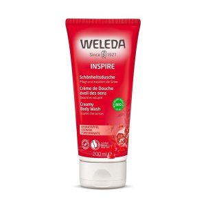 WELEDA BIO INSPIRE CREME DE DOUCHE GRENADE Crème de douche bio à la grenade, tube 200 ml