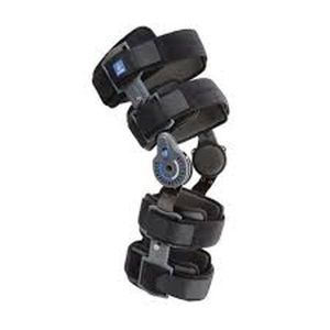 Thuasne Rom-R Attelle De Genou Post-Operatoire V2 Noir Tu 1