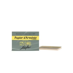 Papier d'Arménie - Carnet de 12 feuilles de 3 lamelles