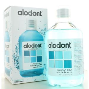 Alodont Solution Pour Bain De Bouche 1 Flacon(S) En Verre De 500 Ml Avec Gobelet(S) Doseur(S) Polypropylene
