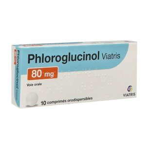 PHLOROGLUCINOL VIATRIS Comprimé orodispersible 80 mg, boîte 10
