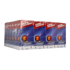 SORTEZ COUVERTS Préservatif lubrifié, avec réservoir, bt 12