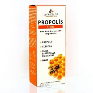 Les Trois Chenes - Sirop Propolis- flacon 200 ml