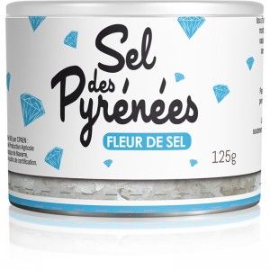 Dr. Theiss - Naturwaren - Fleur de sel des Pyrenées - pot 125 g