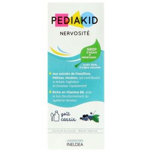 Pediakid Sirop Pediakid : Nervosité / Cassis - 125 ml