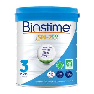 BIOSTIME 3 Lait de croissance pour nourrisson, bt 800 g