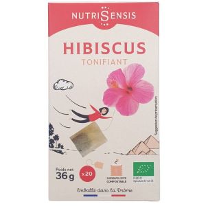 Infusion Fleurs d'Hibiscus BIO - 20 sachets
