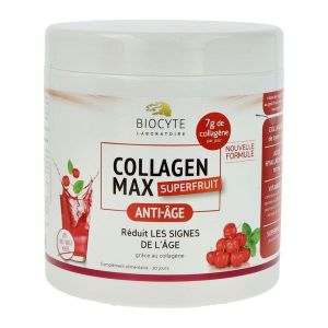 Biocyte Collagen Max Superfruits Poudre Pot 260 G 1