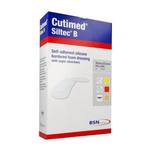 CUTIMED SILTEC B PANSEMENT HYDROCELLULAIRE A ABSORPTION IMPORTANTE 10*22,5 CM 10