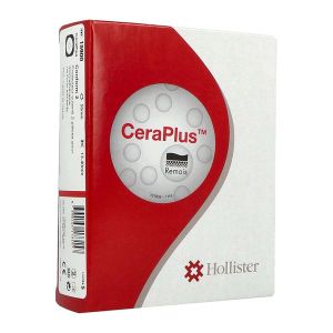 CONFORM 2 SUPPORT CERAPLUS RENFORT ADHESIF CONVEXE Support porte-poche système 2 pièces, à découper, anneau flottant, diamètre 55 mm (ref. 15400), bt 5