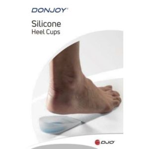 HEEL CUPS Talonnette viscoélastique antichoc, bilatérale, small - médium (ref. 81 81103), paire