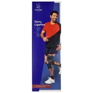 GENU LIGAFLEX OPEN Genouillère ligamentaire articulée, bilatérale, longue, taille 3, unité