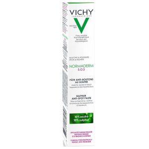 Vichy Normaderm S.O.S. Pâte Anti-Boutons Au Soufre 20 ml