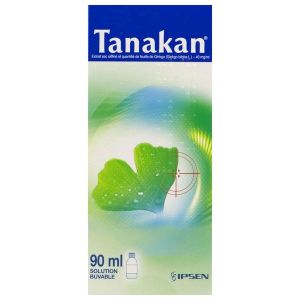 Tanakan 40 Mg/Ml Solution Buvable 1 Flacon(S) En Verre Jaune(Brun) De 90 Ml Avec Mesurette(S) Graduee(S)