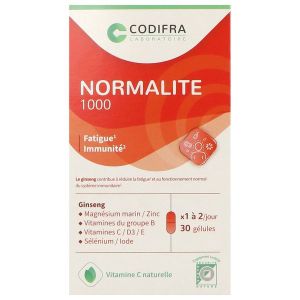 Normalite 1000 Antifatigue Gelule 30
