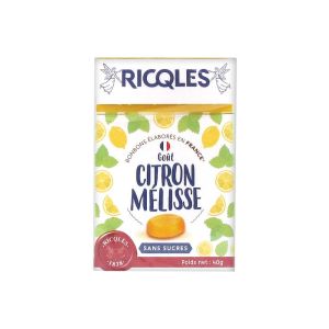 Ricqles Bonbons Citron-Melisse Sans Sucres Past Sach 40 G 1