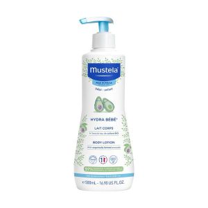 Mustela Lait Corps Hydra Bebe A L'Avocat Bio Eau Flacon 500 Ml 1