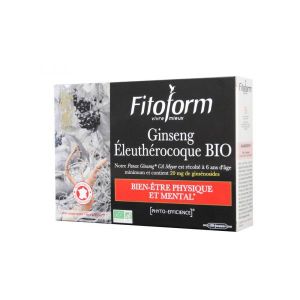 Fitoform Stimulitop (ex: Ginseng Eleuthérocoque) BIO - 20 ampoules de 10 ml